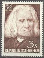 1961 Franz Liszt ANK 1141 / Mi 1099 / Sc 674 / YT 939 Postfrisch / Neuf Sans Charniere / MNH - 1961-70 Neufs