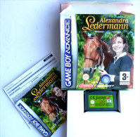 JEU NINTENDO GAME BOY ADVANCE ALEXANDRA LEDERMANN - CHEVEAUX En Boîte Avec Livret - Game Boy Advance