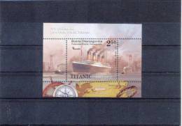 Bosnia And Herzegowina Sarajevo 2012 Titanic Block Postfrisch / Unmounted Mint - Bosnia And Herzegovina