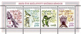 HUNGARY-2013. Youth Philately Sheet / Poet Sandor Weöres And Heroes Of His Fairy Tales MNH!! New! - Nuovi