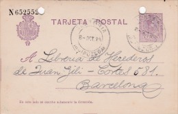 00035 Entero Postal Renteria - Guipuzcoa A Barcelona 1924 - 1850-1931