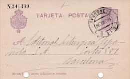 00023 Entero Postal Cordoba A Barcelona 1924 - 1850-1931