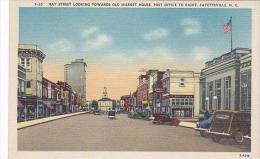 North Carolina Fayetteville Hay Street With Post Office - Fayetteville