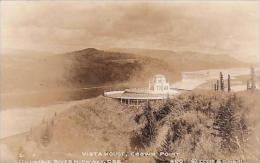 Oklahoma Vista House Columbia River Highway Real Photo RPPC - Other & Unclassified