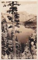 Oklahoma Rim Of Crater Lake Real Photo RPPC - Other & Unclassified