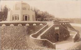 Oklahoma Vista House Columbia River Highway 1929 Real Photo RPPC - Other & Unclassified