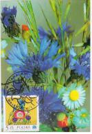Poland 1984 Flower Flowers Flora Plants In Walbrzych Canceled Philatelic Exhibition - Maximum Cards