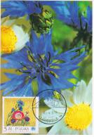 Poland 1986 Flower Flowers Flora Plants In Zakopane Canceled - Maximum Cards