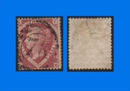 GB 1870-0009, SG52 1 1/2d Lake-Red Plate 3 Lettered B-T, Used - Gebruikt