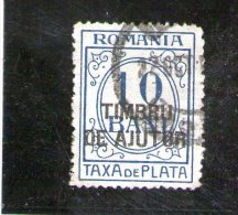 1915 - Timbres - Taxe Avec Surcharge TIMBRU DE AJUTOR Yv  43 - Postage Due