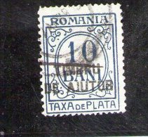 1915 - Timbres - Taxe Avec Surcharge TIMBRU DE AJUTOR Yv  43 - Strafport