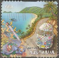 AUSTRALIA - DIECUT - USED 2012 60c  Road Trip Australia - Great Barrier Reef, Queensland - Oblitérés