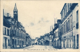 77  VILLEPARISIS   -   Rue     De  Ruzée  En  1937 - Villeparisis