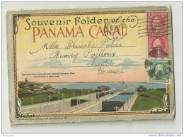 SOUVENIR FOLDER OF THE PANAMA CANAL-carnet De Vues Du Canal Américain-13/07/1919 - Other & Unclassified