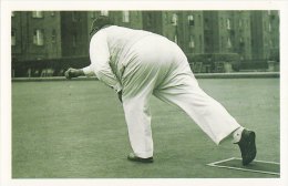 Postcard AA Keech Bowling Paddington Bowls Club London 1948 Nostalgia Repro - Petanca