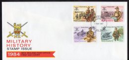New Zealand 1984 Military History FDC - FDC