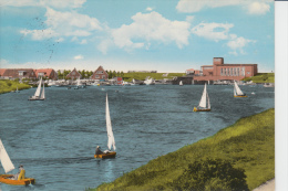 2941 CAROLINENSIEL, Binnenhafen & Schöpfwerk, Handcoloriert - Wittmund