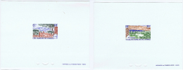 Somalis,  Yv   320-321, 1964 , Epreuves De Luxe - Unused Stamps