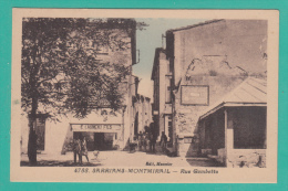 SARRIANS MONTMIRAIL -->  Rue Gambetta - Sarrians