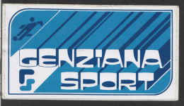 Autoadesivo  " Genziana Sport " . Abbigliamento Per Il Calcio - Habillement, Souvenirs & Autres