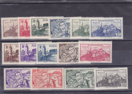 FEZZAN   YVERT  28/42   MH  * - Unused Stamps