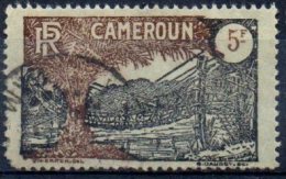 Cameroun ;  ; 1925/27 ; N° Y: 130 ; Ob ,  ;   " Pont De Lianes   " . ; Cote Y : 1.85 E - Used Stamps