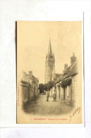 28 - Chateauneuf - Rue De La Lune Et L´église - Châteauneuf