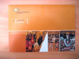 Cyprus Philatelic Information 2013 Easter 2013 - Covers & Documents