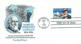 1988  Samuel Pierpont Langley  Air Mail Stamp  Sc C118 - 1971-1980