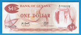 GUYANA - 1 Dolar ND  SC   P-21  Serie B51 - Guyana