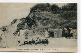 CPA 44 SAINT MICHEL CHEF CHEF LE BAIN DE SABLE SUR LA PLAGE 1923 - Saint-Michel-Chef-Chef