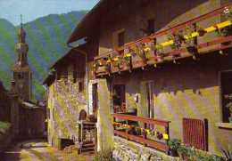 73 BOZEL En Tarentaise Une Pittoresque Rue Du Pays - Bozel