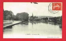 CHAMPS ( Yonne )  Le Canal Et L'Ile - Champs Sur Yonne