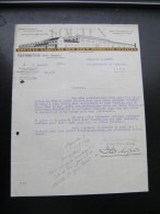 FF Document  1927 Lithographie ? SOUTEX Société Sous Produits Textiles Gentbrugge Sud Arsenal - 1900 – 1949
