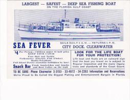 Florida Clearwater Deep Sea Fishing Boat Sea Fever - Clearwater