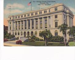 Florida Orlando Orange County Courthouse 1955 - Orlando