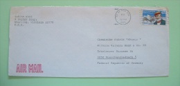 USA 1989 Cover To Germany - Samuel Langley Aviation Pioneer - Plane - Other & Unclassified