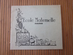 ECOLE MATERNELLE Mini Cahier Illustré De Divers Jeux Vierge Non Utilisé ,bon état Faire Défiler Les Photos - Sonstige & Ohne Zuordnung