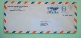 USA 1992 Cover To Denmark - Antarctic Polar Treaty, Ship, Harvey Cushing - Brieven En Documenten