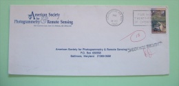 USA 1993 Cover From Anchorage - Alaska Highway - Remote Sensing - Briefe U. Dokumente