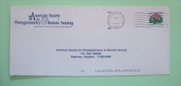 USA 1993 Cover From Sioux Falls - Flowers African Violet - Remote Sensing - Brieven En Documenten