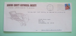 USA 1996 Cover From Central NE - Peace Dove Bird -  Flag - Lettres & Documents