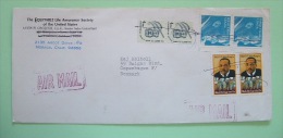 USA 1998 Cover  To Denmark - Feather - Martin Luther King - Robert Kennedy - Cartas & Documentos