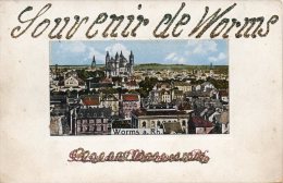 Allemagne. Souvenir De Worms. Vue Générale - Worms