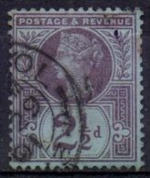 Grande Bretagne ; Great Britain , 1887 ; N° Y: 95 ; Ob. ; " Victoria " Cote Y : 2.00 E. - Used Stamps