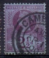 Grande Bretagne ; Great Britain , 1887 ; N° Y: 95 ;violet Vif ; Ob. ; " Victoria " Cote Y : 2.00 E. - Oblitérés
