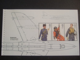 GREAT BRITAIN 2008 FROM RAF UNIFORMS PRESTIGE BOOKLET PANE 2  MNH **  (Q12-230/015 - Neufs