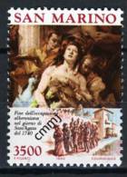 1990 - SAINT-MARIN - SAN MARINO - Sass.1275 - Tiepolo - MNH - New Mint - - Ongebruikt