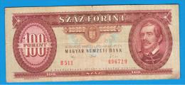HUNGRIA - HUNGARY -  100 Forint  1992  P-174 - Hungría