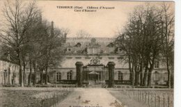 DEPT 60 : Verberie , Chateau D Aramont , Cour D Honneur - Verberie